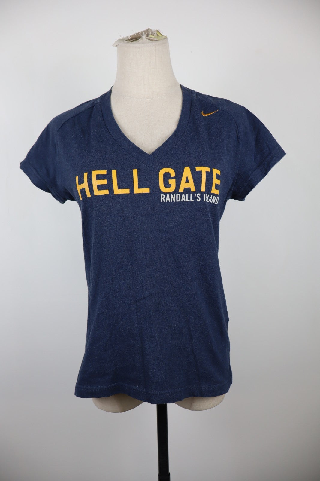 NIKE RANDALL'S ISLAND MAGLIA DONNA COTONE TG. M WOMAN CASUAL VINTAGE T-SHIRT