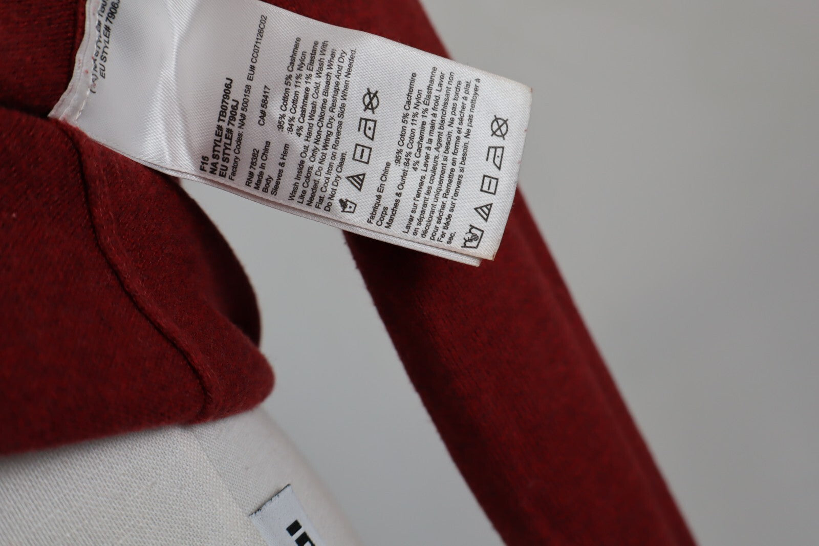 TIMBERLAND MAGLIONE COTONE CASHMERE VINTAGE UOMO Tg. S MAN SWEATER CASUAL