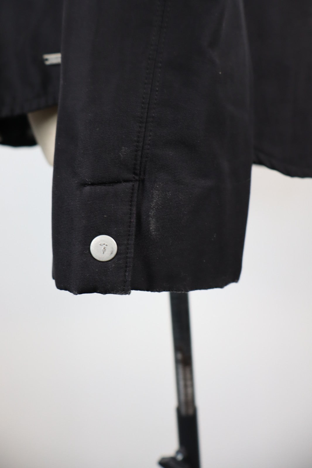 TRUSSARDI JEANS GIUBBINO LEGGERO DONNA Tg L WOMAN CASUAL VINTAGE JACKET ZIP LOGO