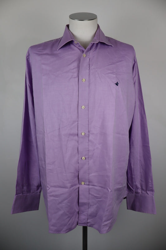 BROOKSFIELD CAMICIA UOMO COTONE TG. 43 7  MAN CASUAL VINTAGE SHIRT COTTON