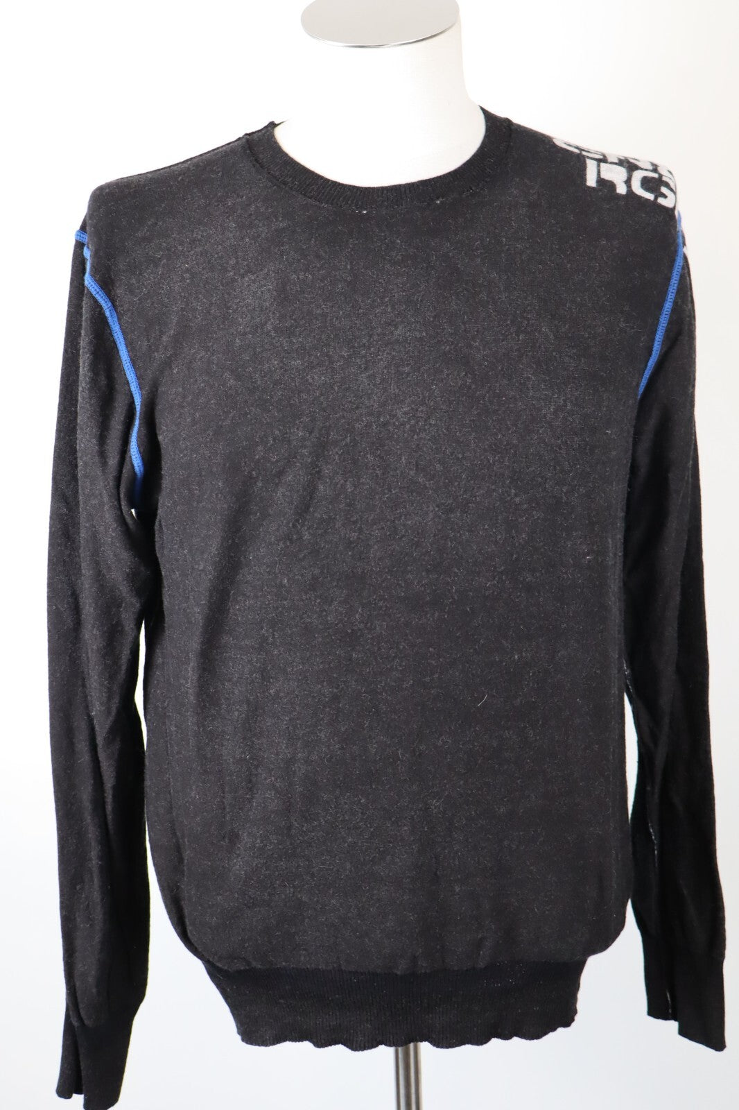 ENERGIE MAGLIONE UOMO Tg. M MAN MAGLIA SWEATER CASUAL VINTAGE LANA WOOL