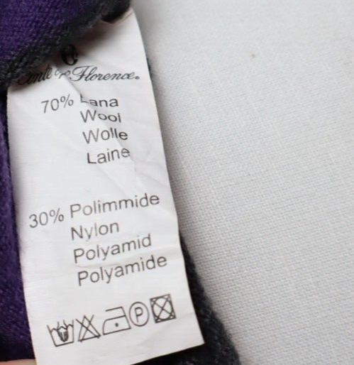 CONTE OF FLORENCE MAGLIONE UOMO Tg. L MAN SWEATER CASUAL VINTAGE LANA WOOL