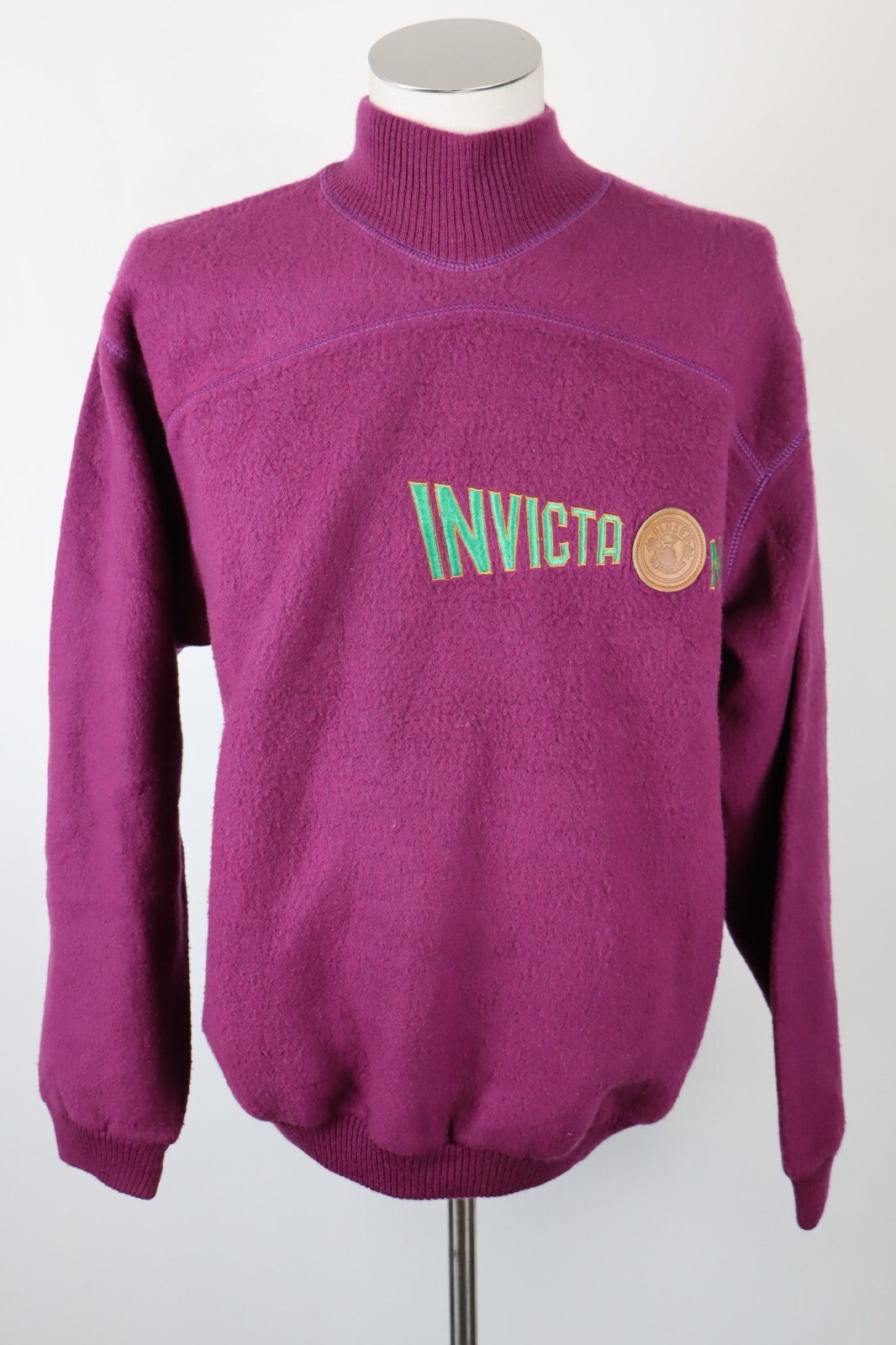 INVICTA MAGLIONE VINTAGE UOMO LANA Tg. L MAN WOOL SWEATER CASUAL