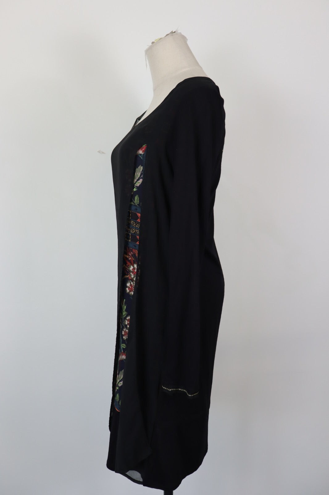 DESIGUAL VESTITO ABITO DONNA TG.  M WOMAN CASUAL VINTAGE DRESS