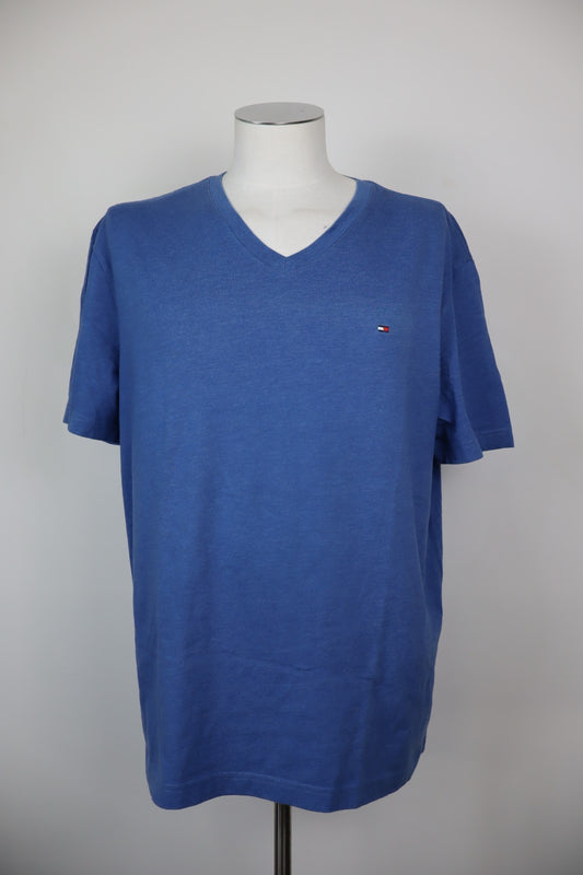 TOMMY HILFIGER MAGLIA COTONE UOMO TG XL MAN T-SHIRT VINTAGE CASUAL COTTON
