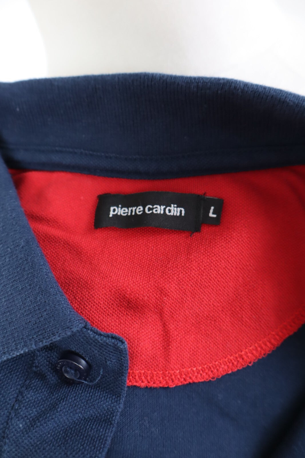 PIERRE CARDIN MAGLIA POLO UOMO TG. L MAN SHIRT CASUAL VINTAGE COTONE COTTON