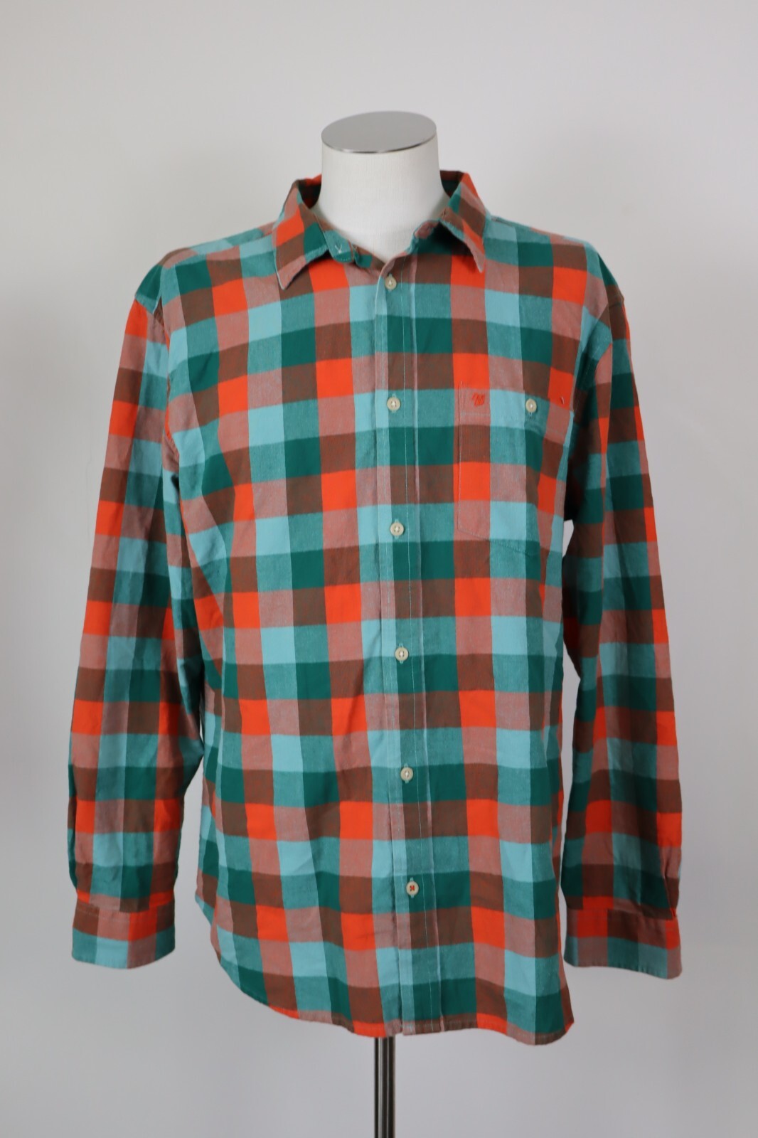 WRANGLER CAMICIA UOMO TG. XXL REGULAR  MAN CASUAL VINTAGE SHIRT COTONE