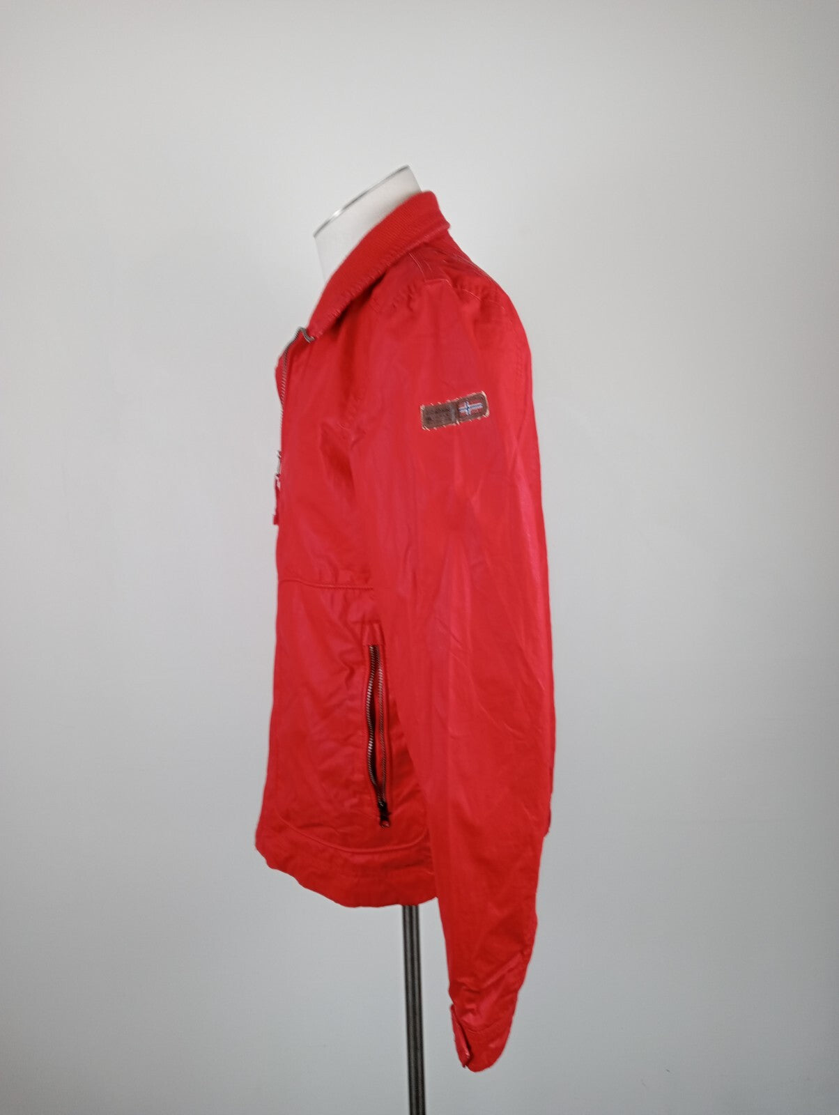 NAPAPIJRI GIUBBINO LEGGERO GIACCA UOMO Tg M MAN CASUAL VINTAGE JACKET