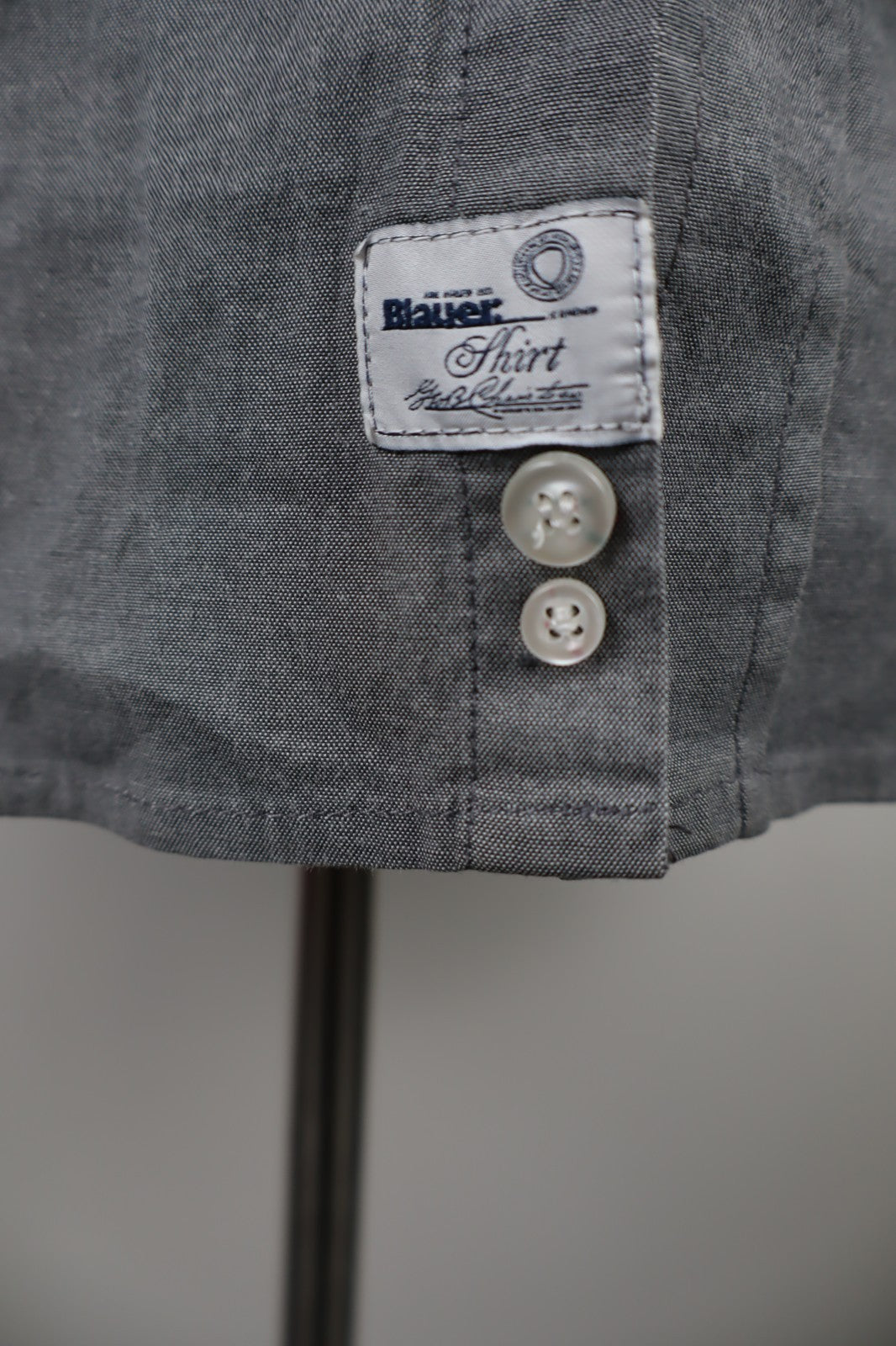 BLAUER CAMICIA MANICHE LUNGHE UOMO COTONE TG M MAN CASUAL VINTAGE SHIRT COTTON