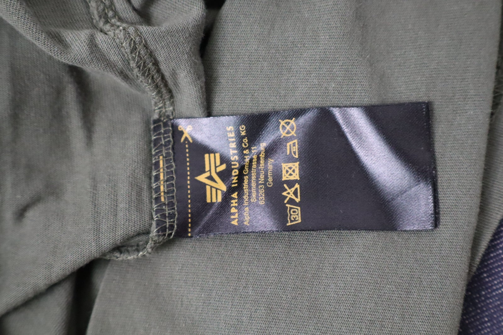 ALPHA INDUSTRIES USA MAGLIA UOMO TG. XXL MAN T-SHIRT CASUAL VINTAGE COTONE