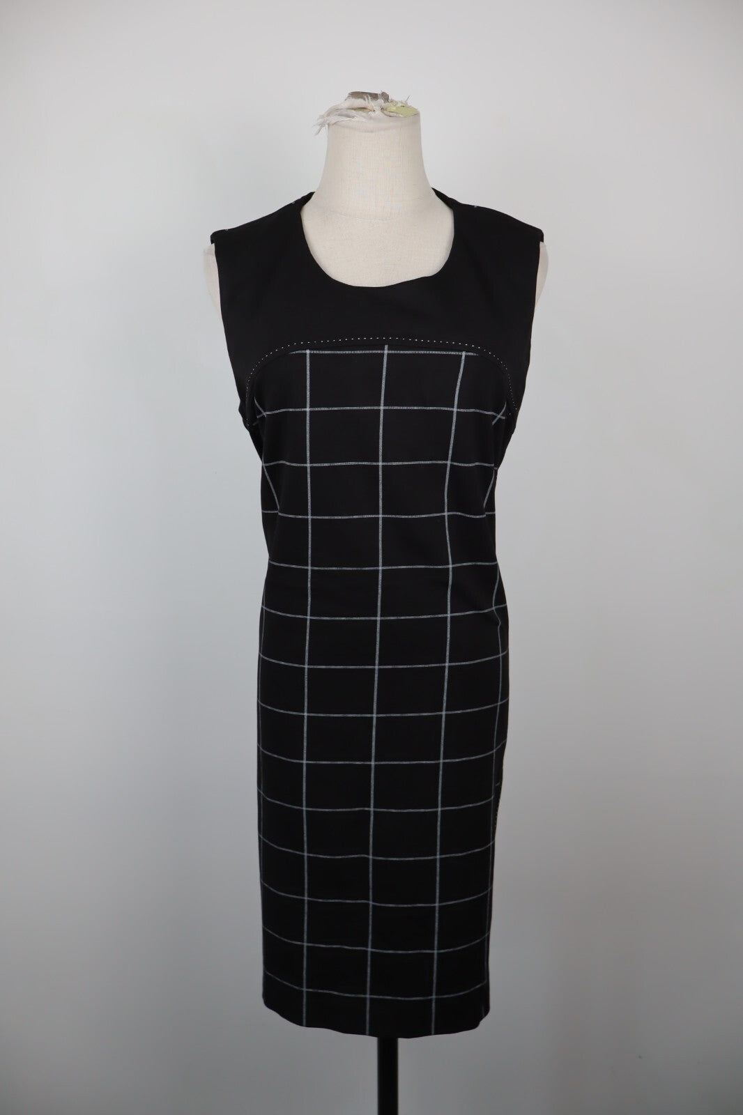 PIERRE CARDIN PARIS VESTITO SMANICATO DONNA L WOMAN CASUAL VINTAGE DRESS ABITO