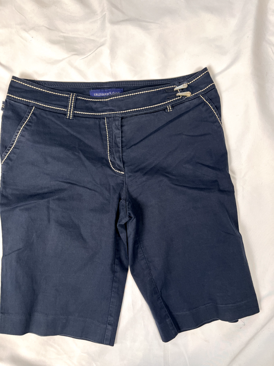 TRUSSARDI JEANS PANTALONCINO UOMO TG. 46 MAN VINTAGE CASUAL PANTS COTONE