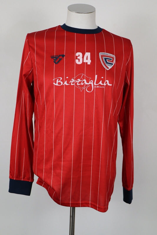 FRANKIE GARAGE POMEZIA MAGLIA CALCIO UOMO Tg L SOCCER TRIKOT MAN VINTAGE JERSEY