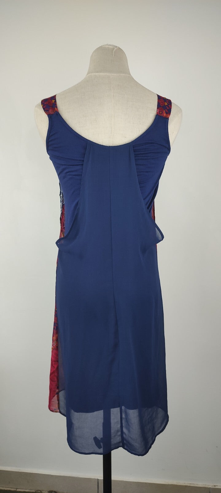 DESIGUAL VESTITO DONNA TG. 36  WOMAN CASUAL VINTAGE DRESS