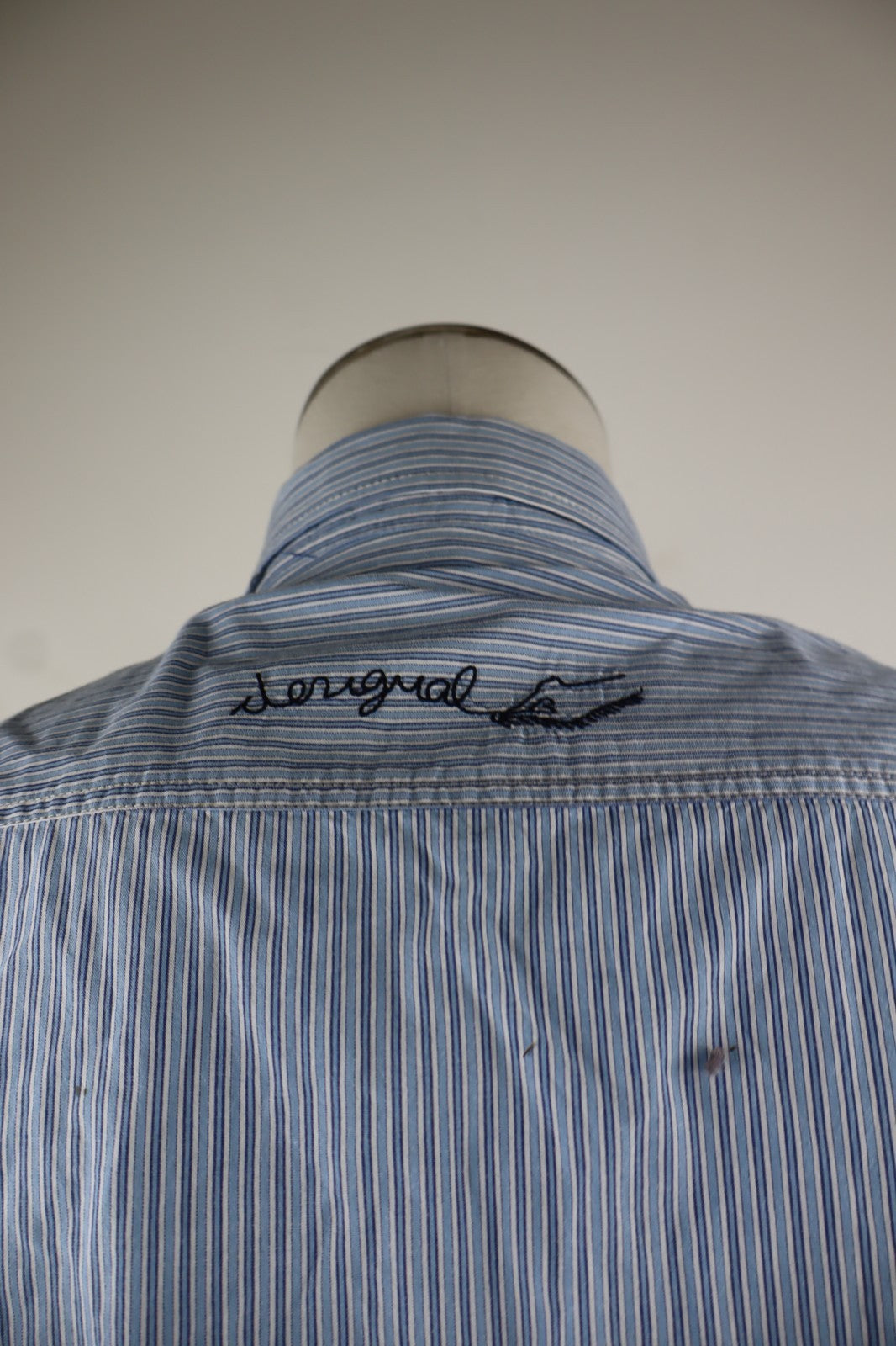 DESIGUAL CAMICIA SHIRT UOMO TG XL MAN VINTAGE CASUAL LOGO COTONE