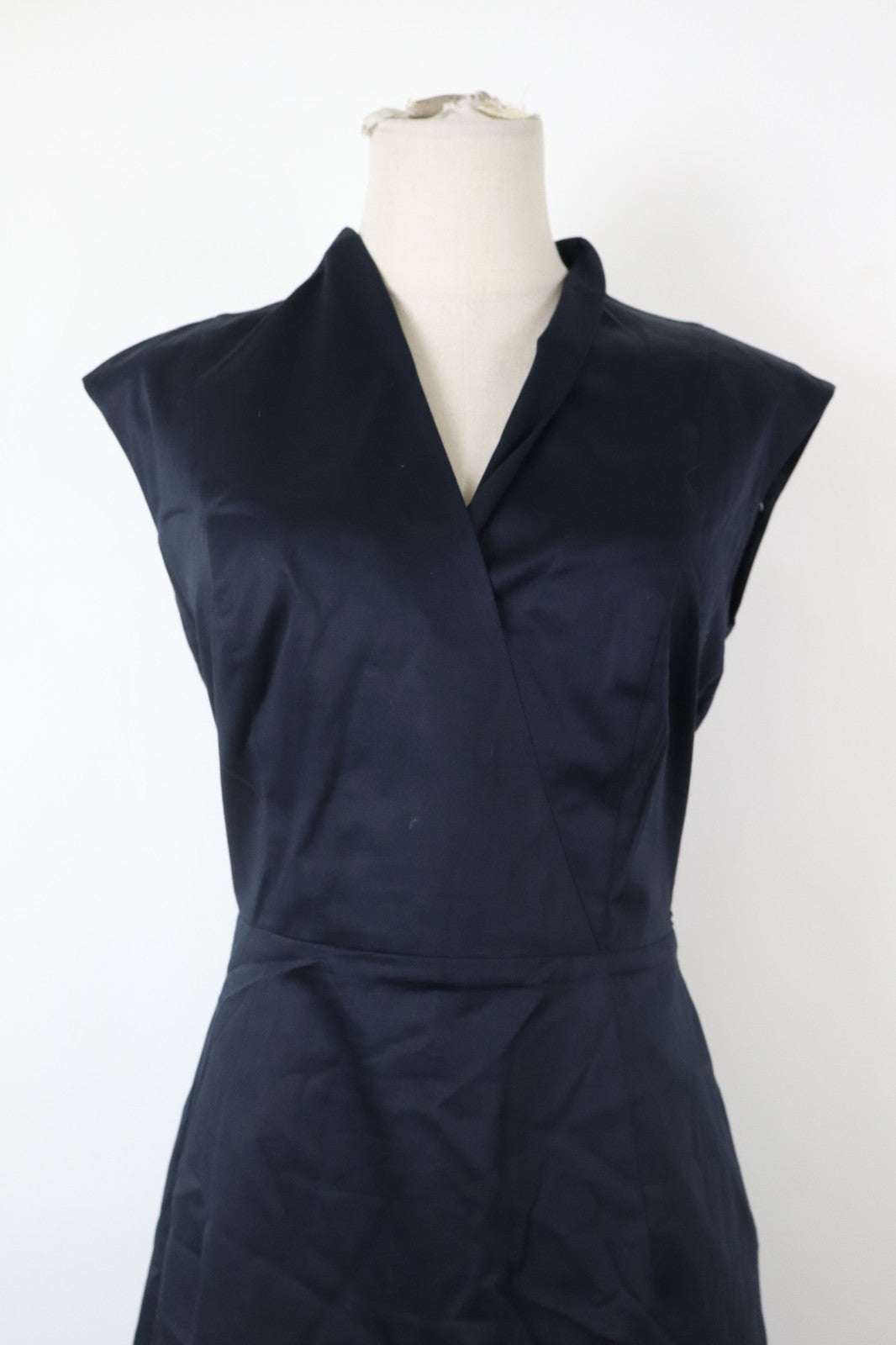 HUGO BOSS VESTITO DONNA TG. 44 WOMAN CASUAL VINTAGE DRESS ABITO CON ZIP