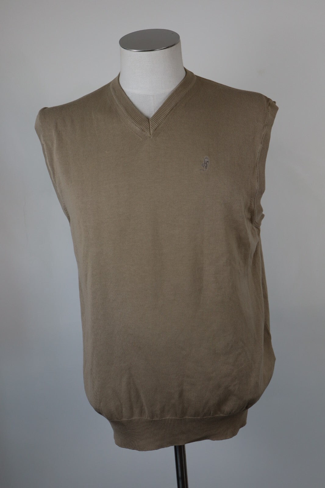 MARLBORO CLASSICS MAGLIONE SMANICATO COTONE GILET UOMO Tg. L SWEATER MAN CASUAL