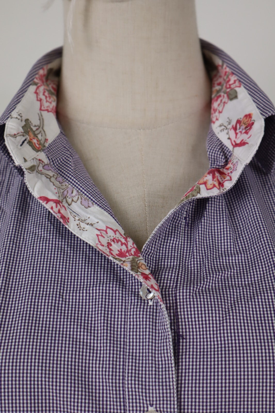 TRUSSARDI JEANS CAMICIA  DONNA TG. XL WOMAN SHIRT CASUAL VINTAGE COTONE