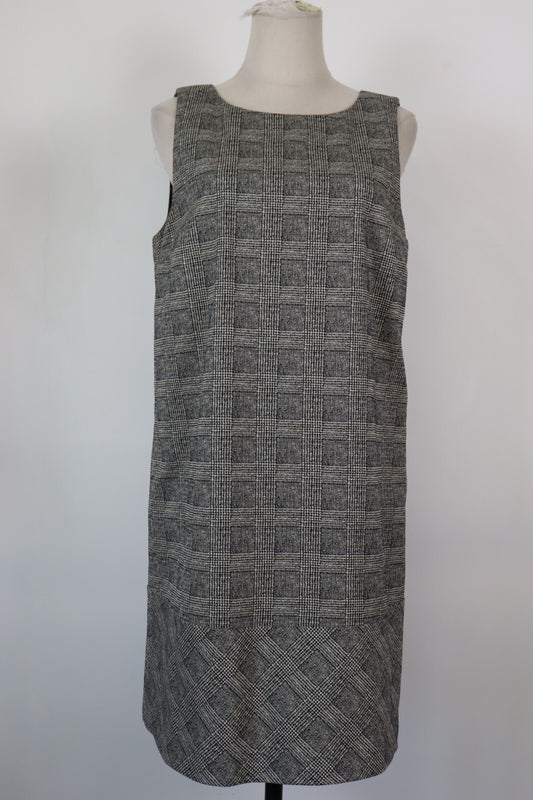 LIU JO VESTITO DONNA TG. 46 WOMAN CASUAL VINTAGE DRESS ABITO COTONE CERNIERA