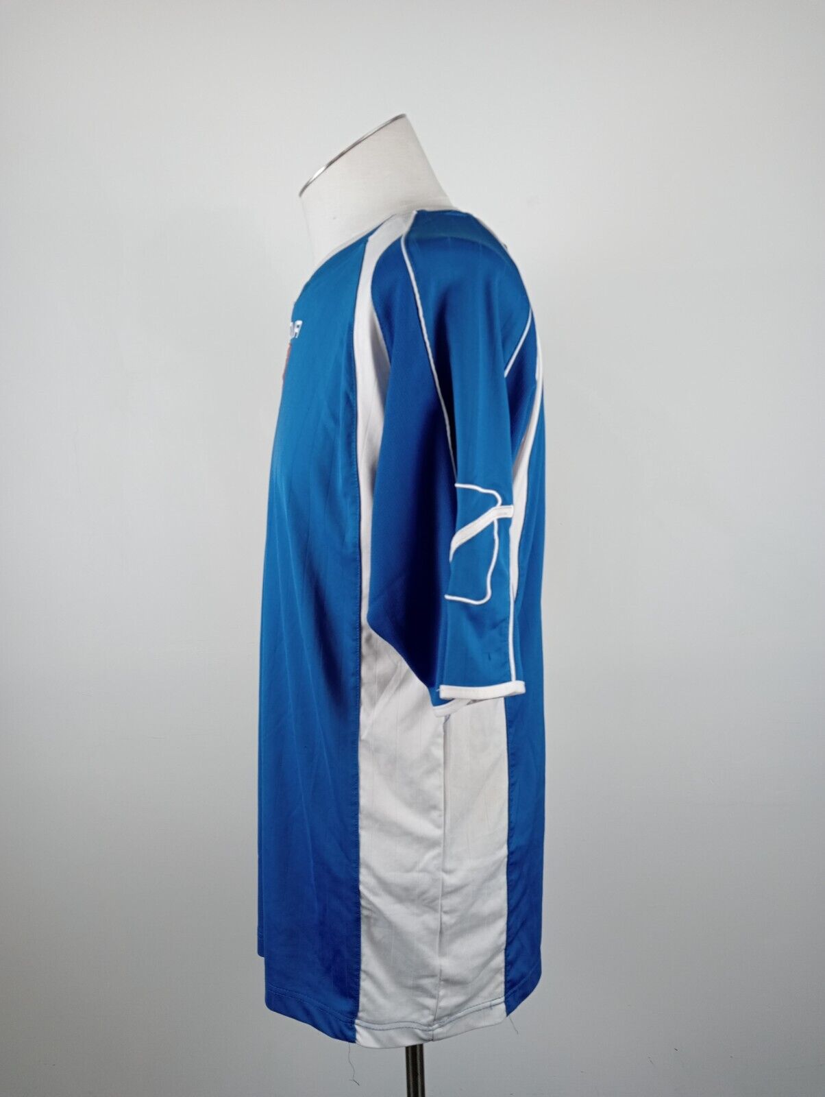 GIVOVA SALERNITANA MAGLIA CALCIO UOMO Tg L SOCCER JERSEY VINTAGE