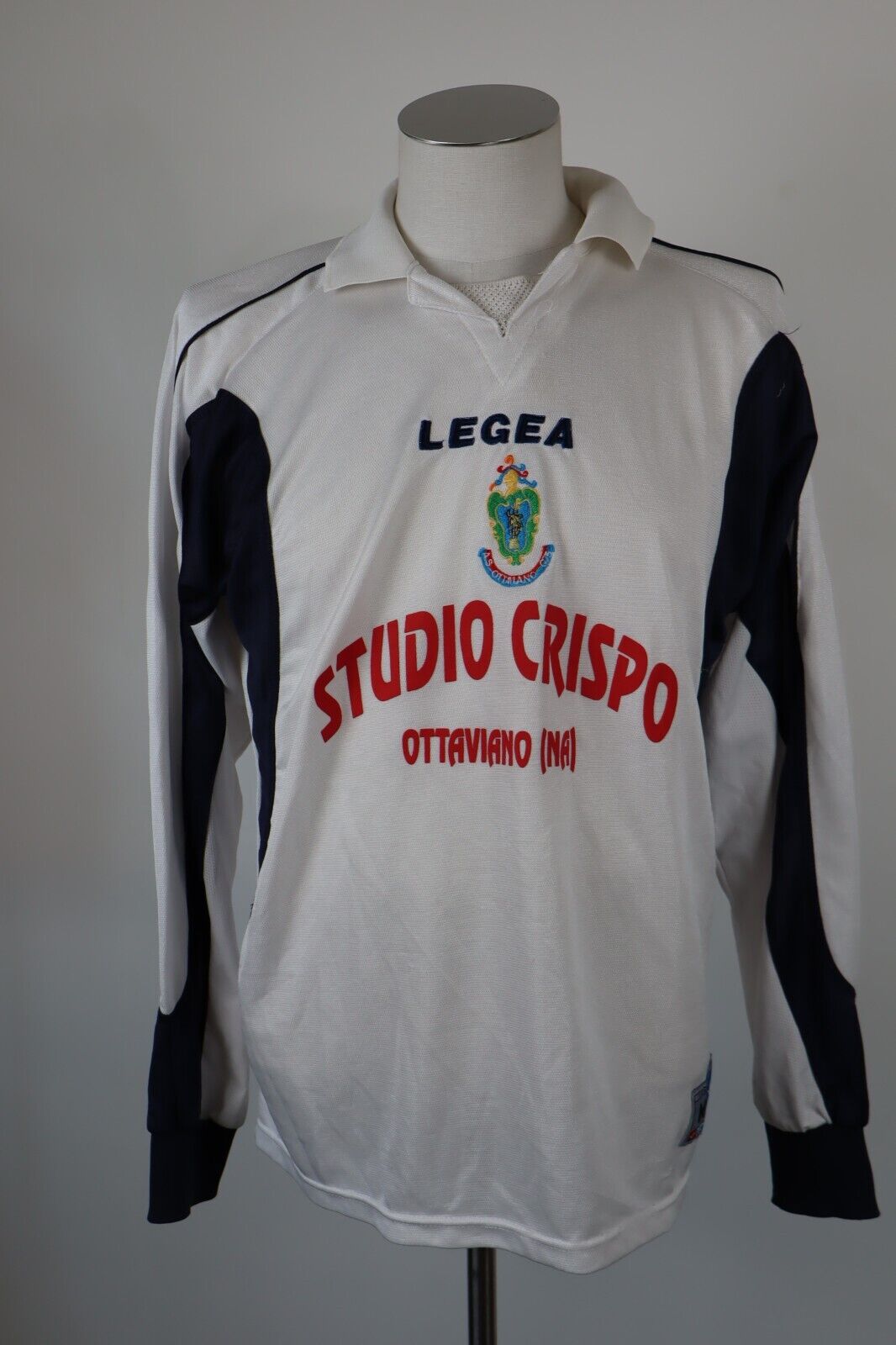 LEGEA AS OTTAVIANO N 10 MAGLIA CALCIO UOMO Tg M SOCCER TRIKOT MAN VINTAGE JERSEY