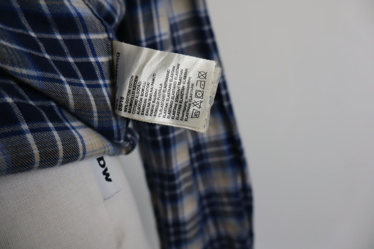 WRANGLER CAMICIA UOMO TG. M MAN CASUAL VINTAGE SHIRT COTONE COTTON