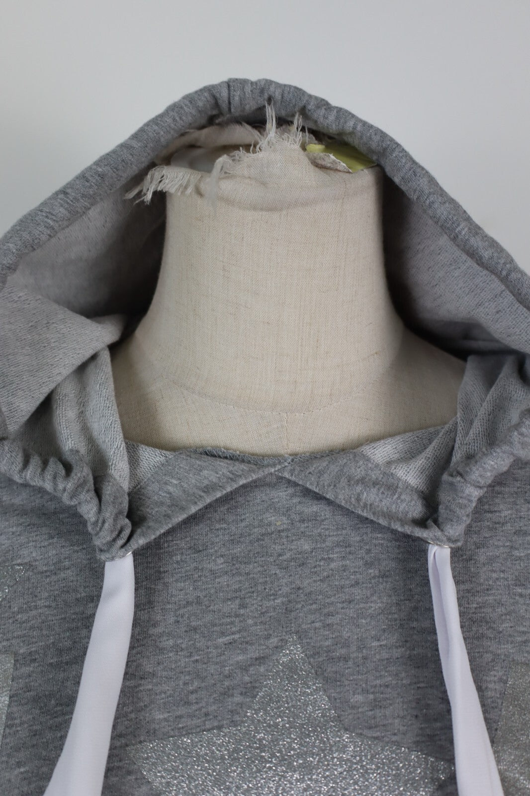 GAUDI FELPA CON CAPPUCCIO DONNA Tg XS WOMAN CASUAL VINTAGE SPORT SWEATSHIRT
