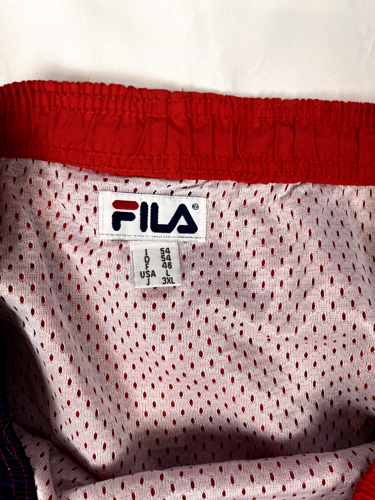 FILA COSTUME PANTALONCINO MARE UOMO TG 54 MEN SWIMSUIT VINTAGE CASUAL