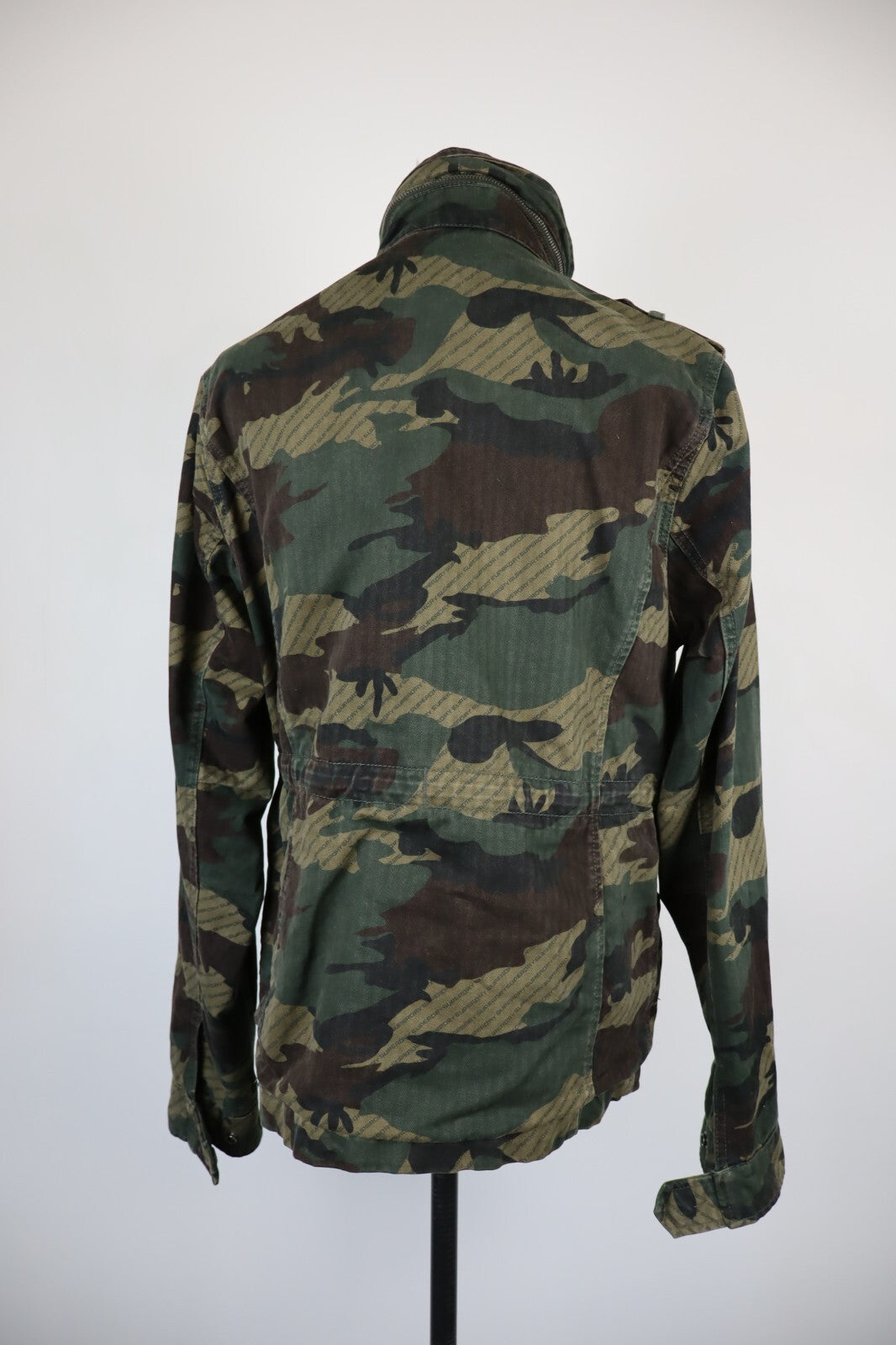 SUPERDRY GIUBBINO GIACCA DONNA TG 40 WOMAN JACKET CASUAL VINTAGE COTONE