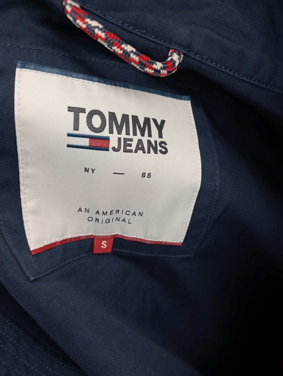 TOMMY HILFIGER GIUBBINO LEGGERO UOMO S VINTAGE MAN VINTAGE CASUAL JACKET COTONE