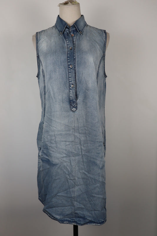 MURPHY & NYE VESTITO DONNA TG. L WOMAN CASUAL VINTAGE DRESS DENIM