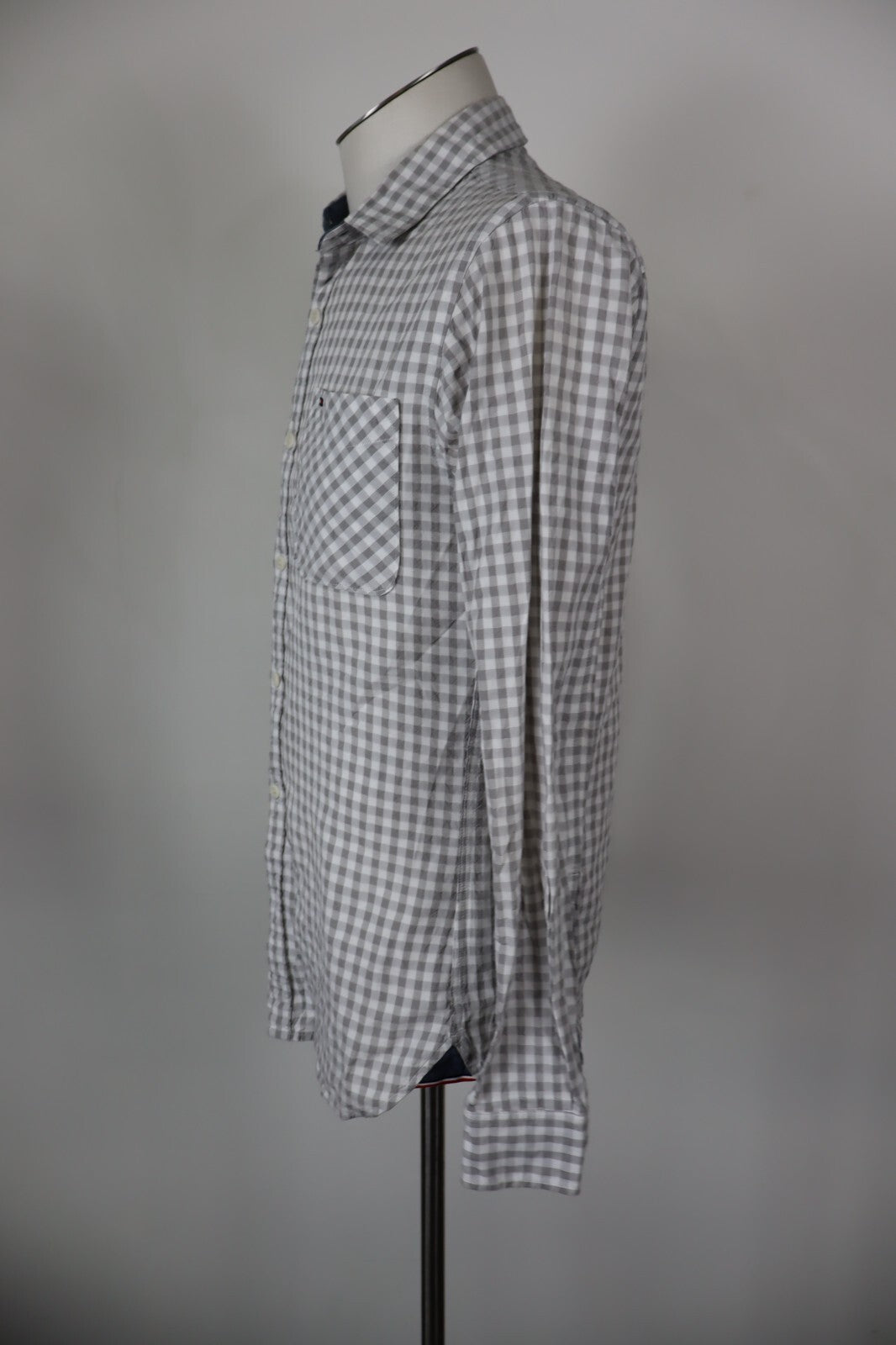 TOMMY HILFIGER CAMICIA UOMO COTONE TG. S MAN CASUAL VINTAGE SHIRT COTTON