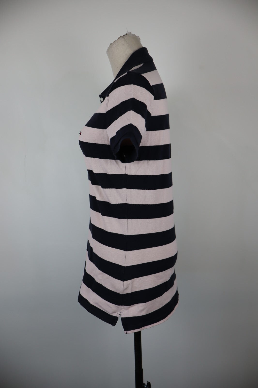 TOMMY HILFIGER POLO MAGLIA T-SHIRT DONNA COTONE TG. S WOMAN SHIRT CASUAL VINTAGE