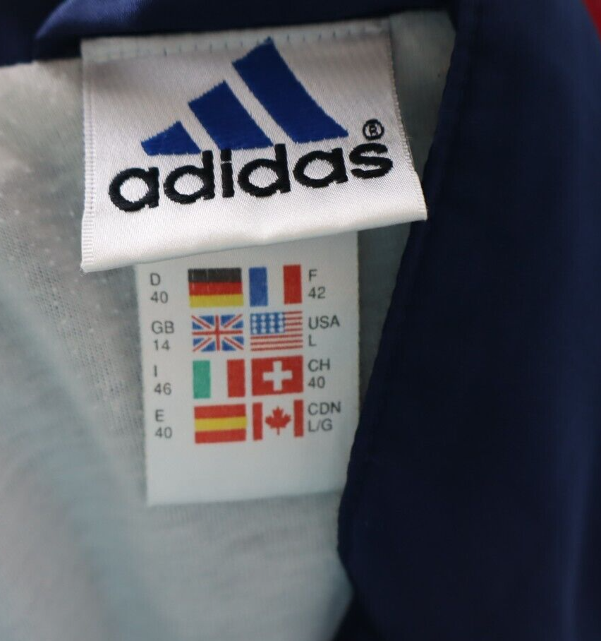 ADIDAS GIACCA SMANICATO UOMO TG 46 MAN SPORT VINTAGE CASUAL JACKET