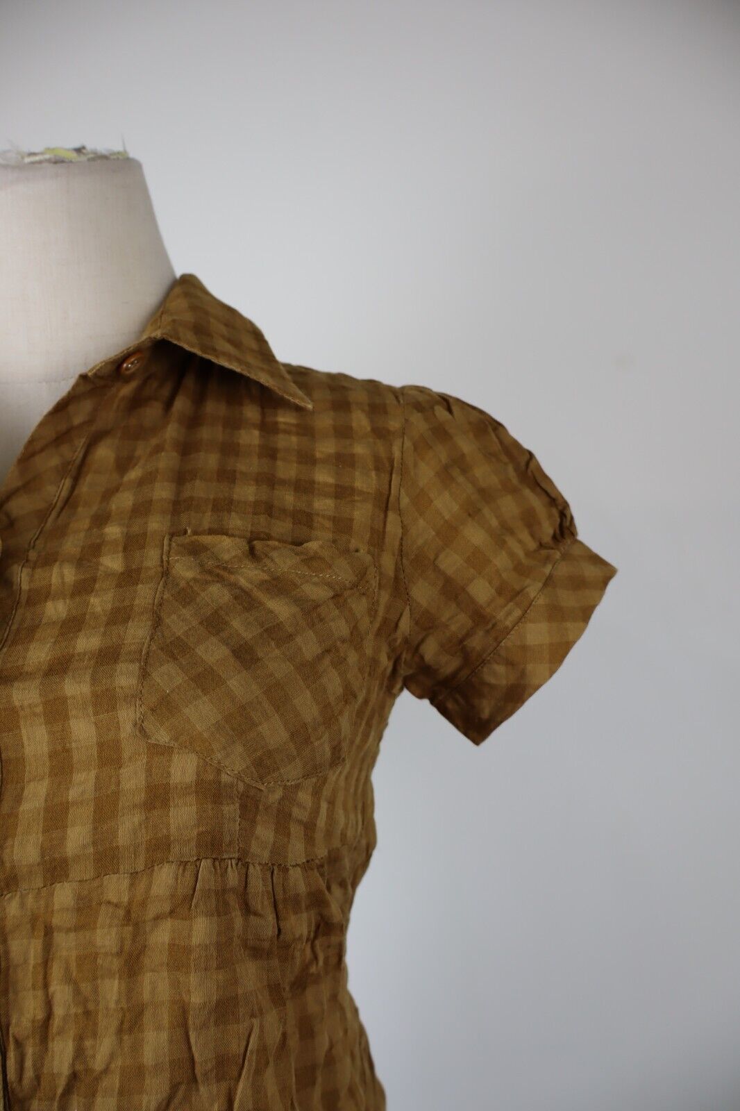 KRIZIA CAMICIA  DONNA TG. S WOMAN SHIRT CASUAL VINTAGE COTONE COTTON