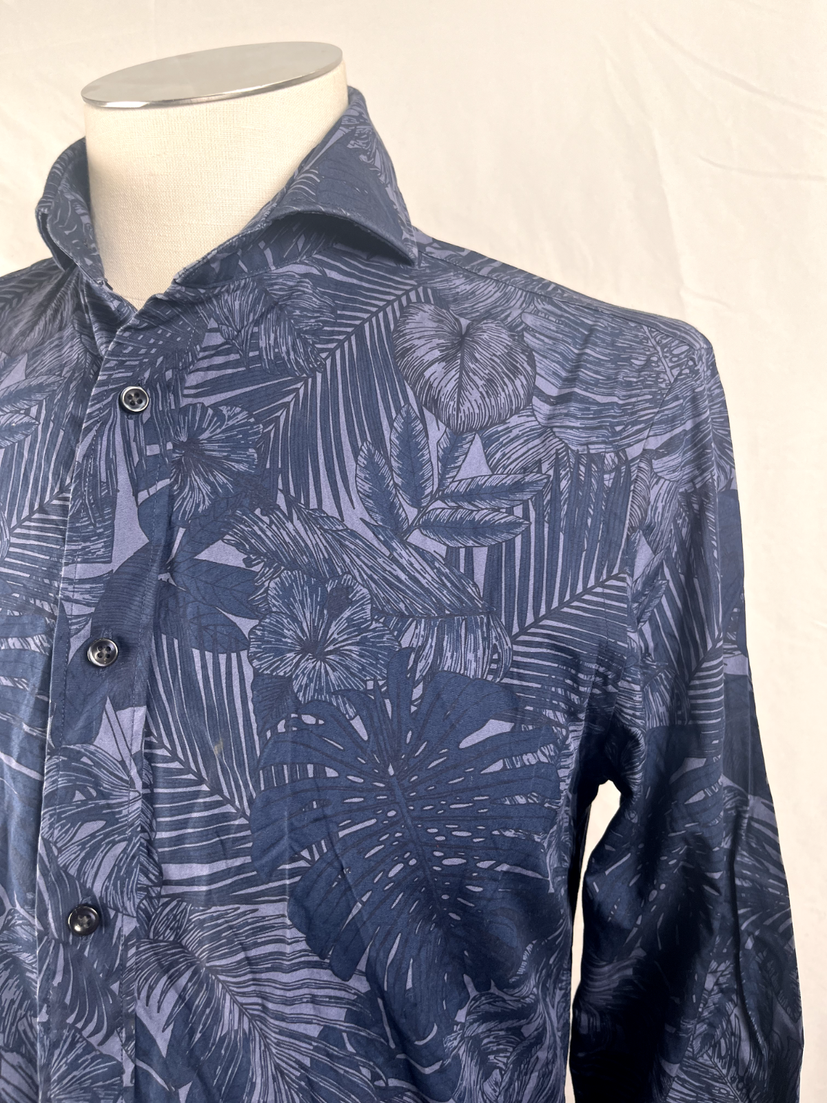 TOMMY HILFIGER CAMICIA COTONE SHIRT UOMO Tg. 38 / 15 MAN VINTAGE CASUAL COTTON