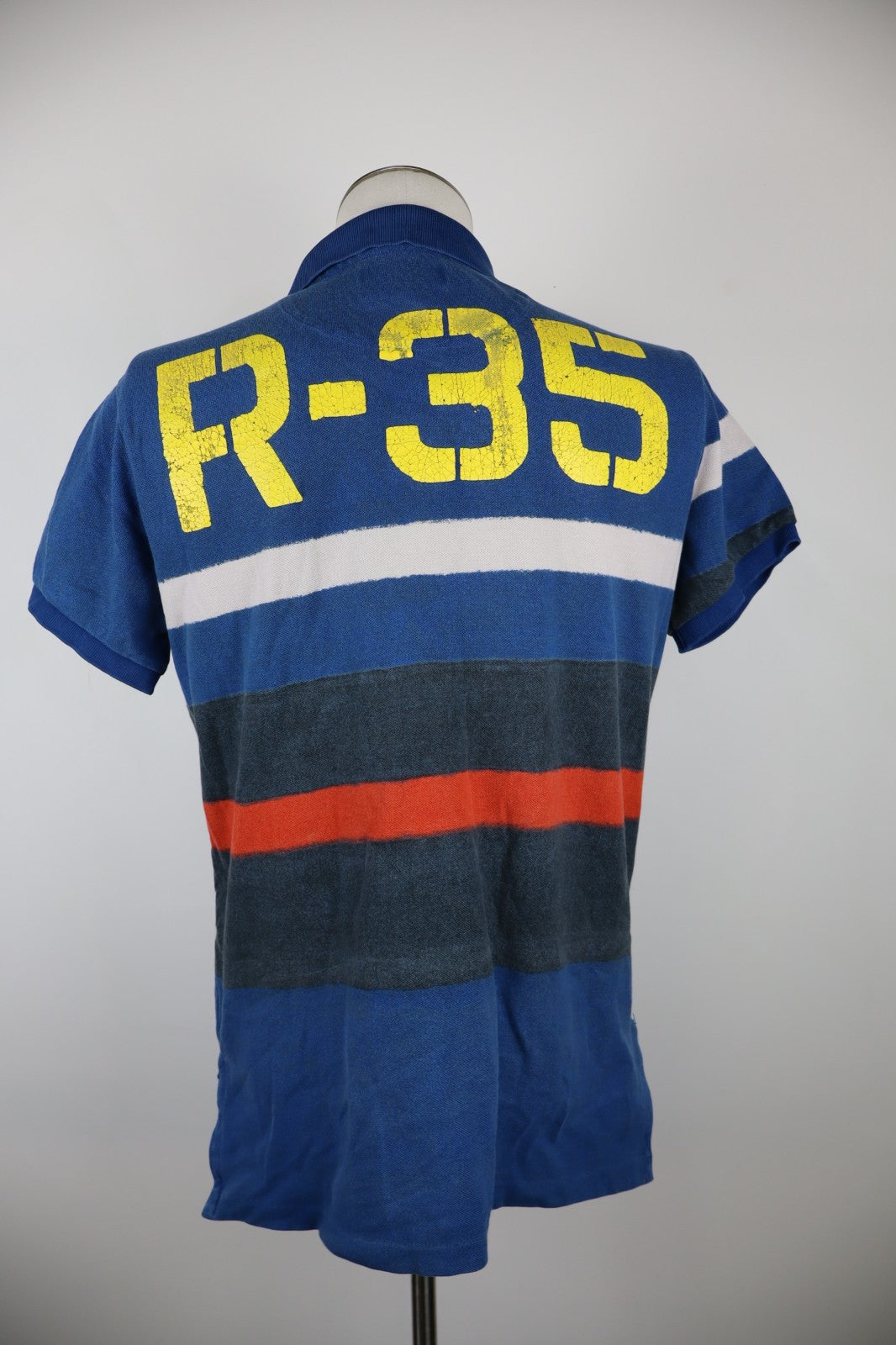 RALPH LAUREN POLO MAGLIA UOMO COTONE M MAN COTTON SHIRT CASUAL VINTAGE BIG LOGO