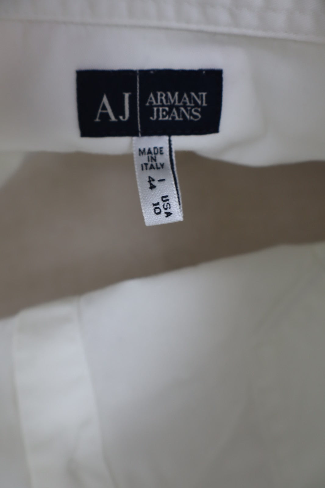 AJ ARMANI JEANS CAMICIA DONNA TG. 44 WOMAN SHIRT CASUAL VINTAGE  COTONE BLUSA