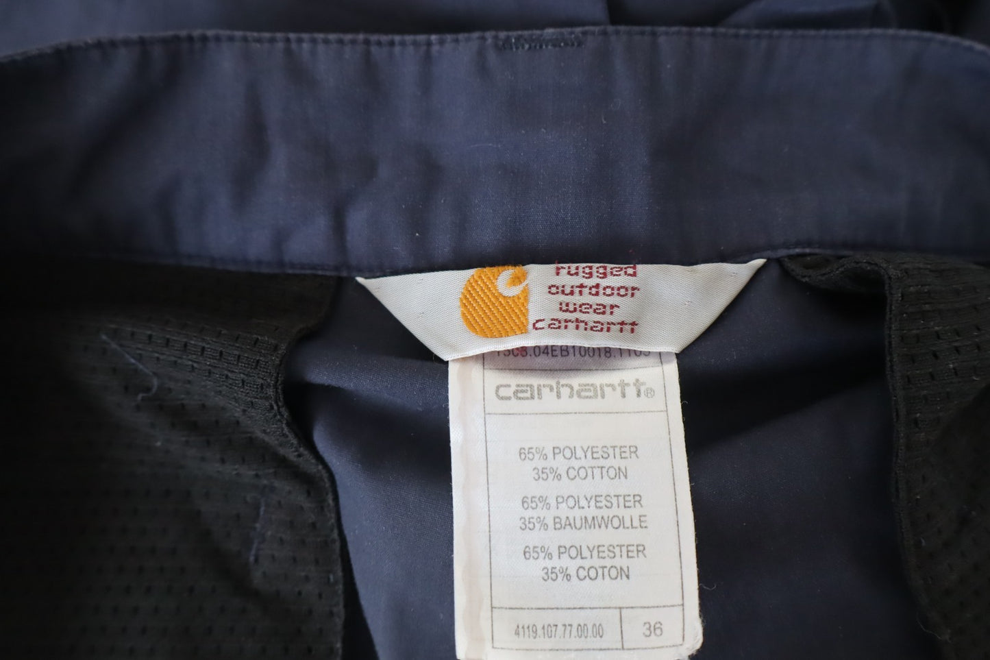 CARHARTT BERMUDA PANTALONE SHORTS UOMO TG 36 MAN VINTAGE CASUAL PANTS COTONE