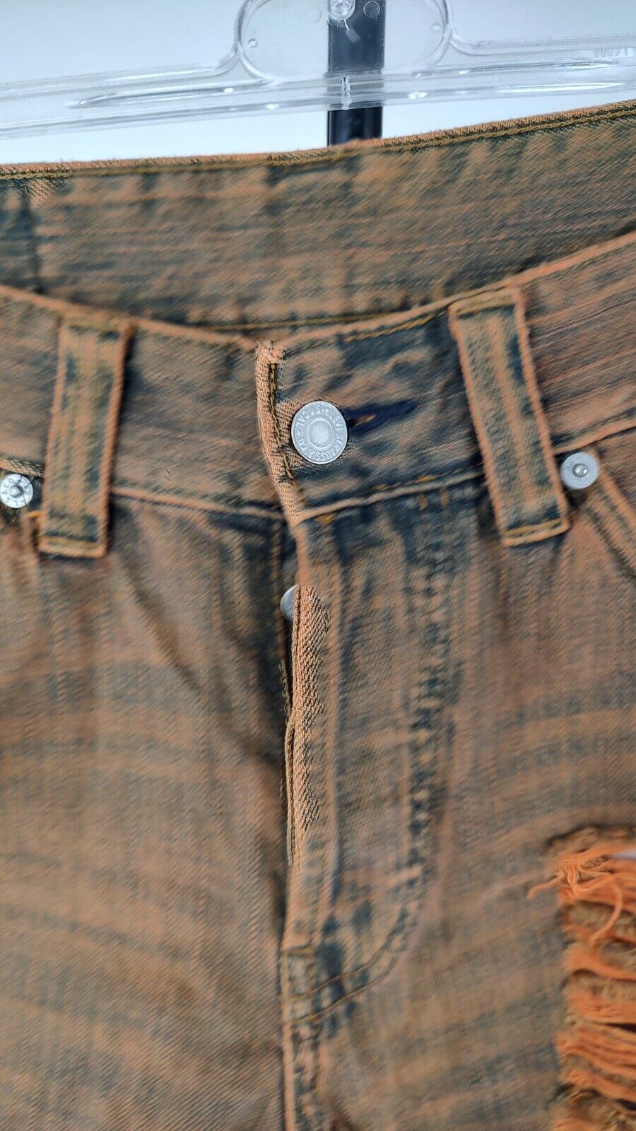 LEVI'S PANTALONCINO DENIM JEANS DONNA TG W31 WOMAN VINTAGE SHORTS