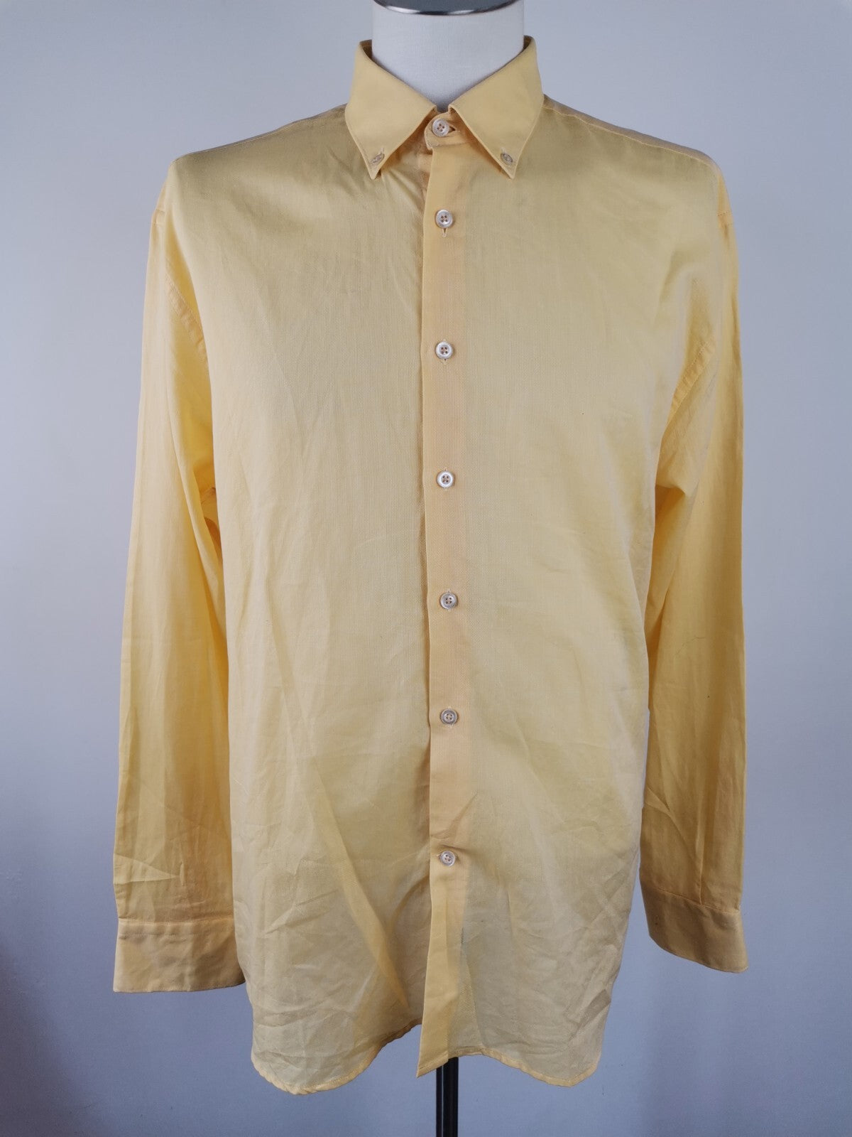 GATTINONI CAMICIA UOMO TG. 43 MAN CASUAL VINTAGE SHIRT