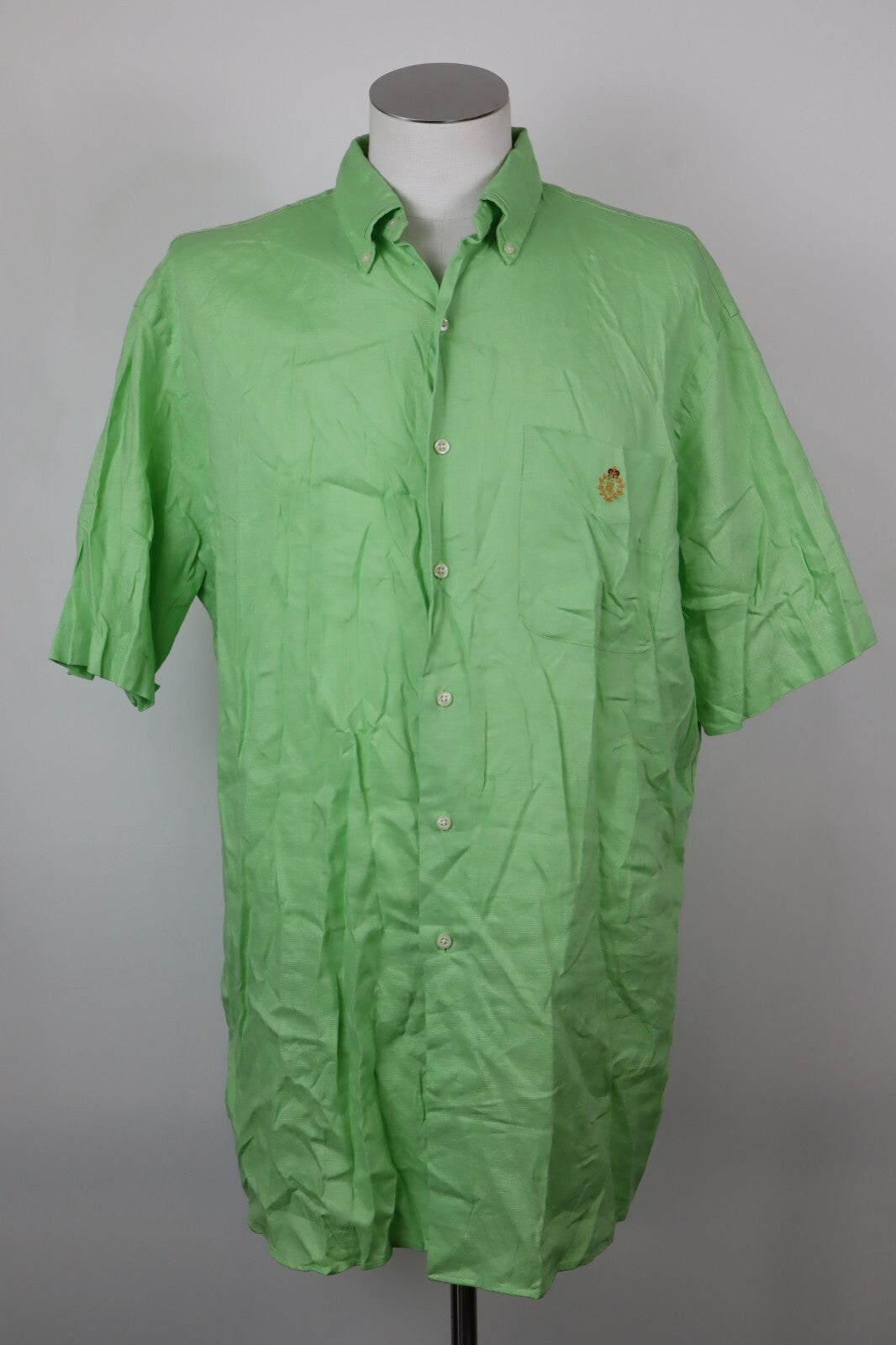 LAUREN RALPH LAUREN CAMICIA SHIRT UOMO TG L MAN VINTAGE CASUAL COTONE