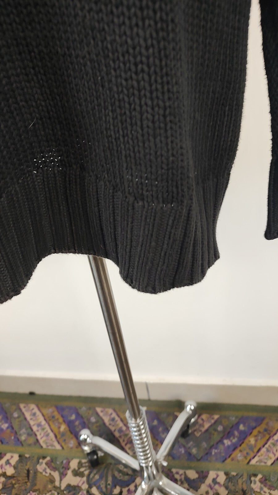 MARLBORO MAGLIONE ZIP UOMO Tg. 2XL MAN SWEATER CASUAL VINTAGE COTONE MOHAIR