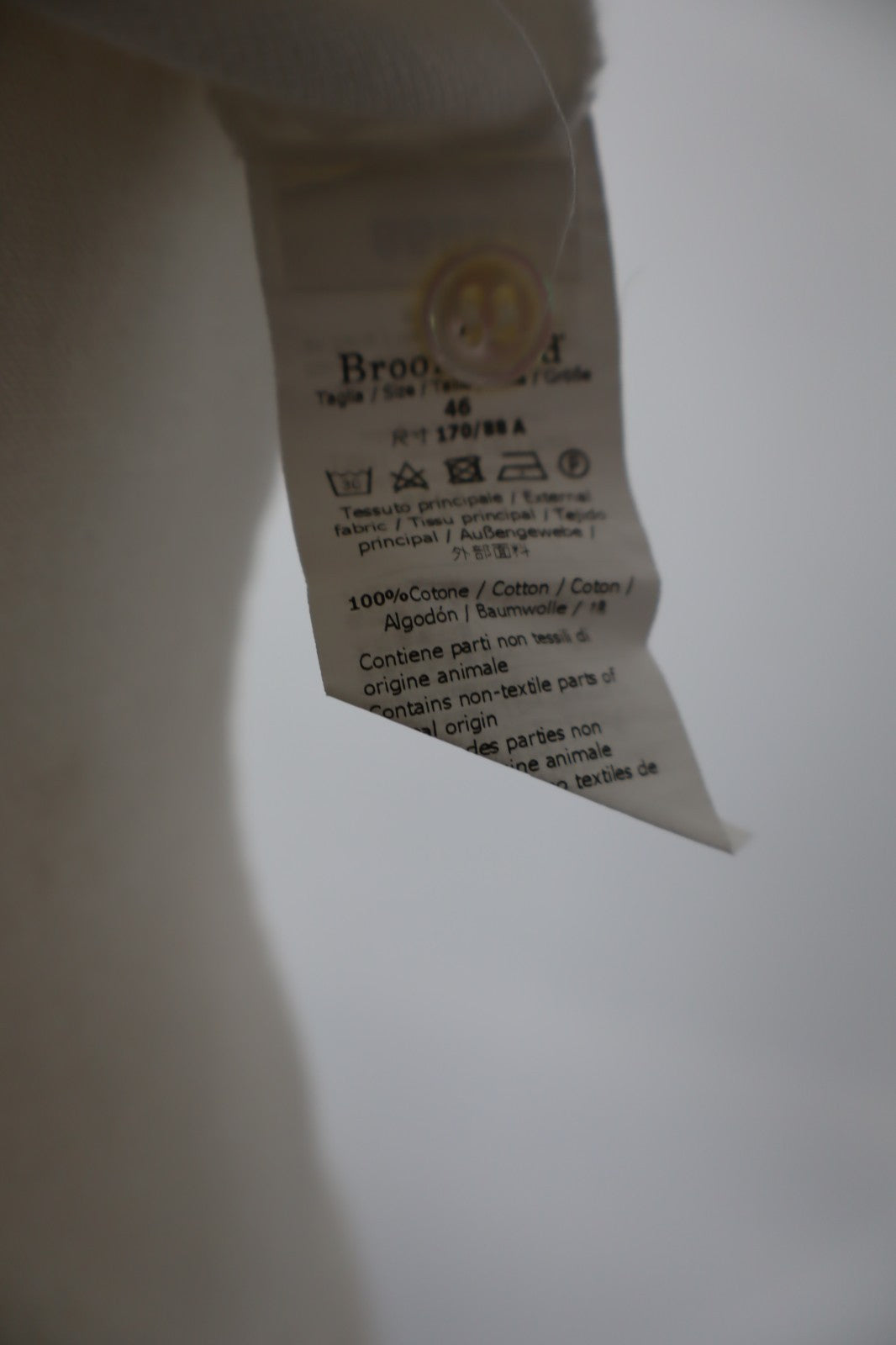 BROOKSFIELD MAGLIA POLO UOMO TG. 46 MAN T-SHIRT CASUAL VINTAGE COTONE