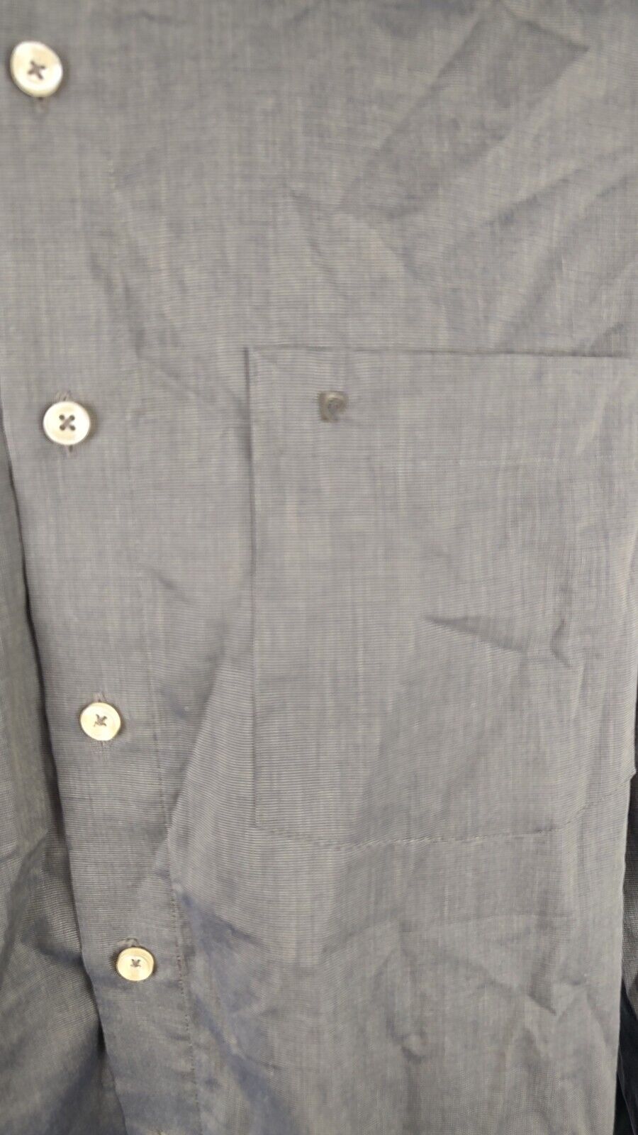 PIERRE CARDIN CAMICIA SHIRT UOMO Tg 41 MAN VINTAGE CASUAL COTONE