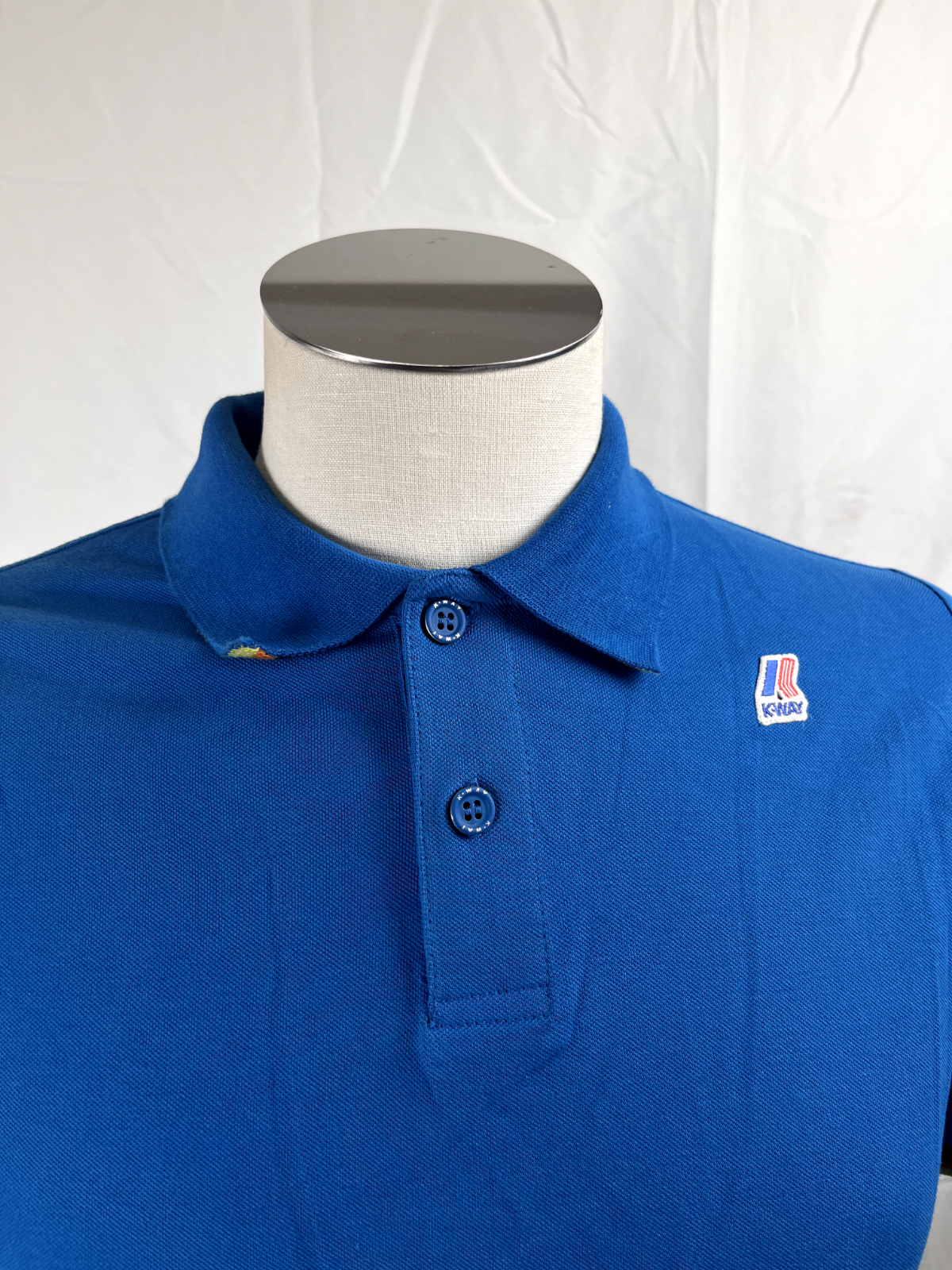 K-WAY MAGLIA POLO UOMO TG. M MAN SHIRT CASUAL VINTAGE COTONE COTTON