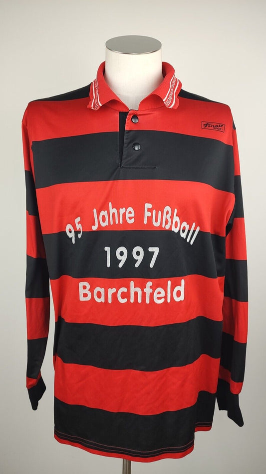 FINALE BARCHFELD MAGLIA CALCIO UOMO Tg XL SOCCER N.2 TRIKOT JERSEY