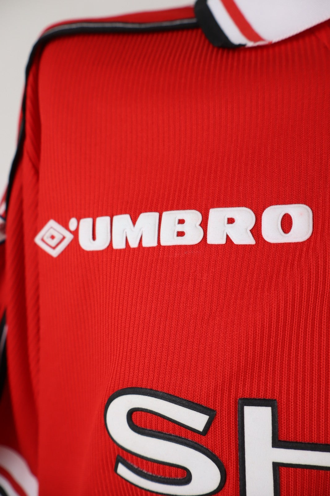 UMBRO MANCHESTER UNITED SCHOLES N 18 MAGLIA CALCIO UOMO TG XL SOCCER JERSEY