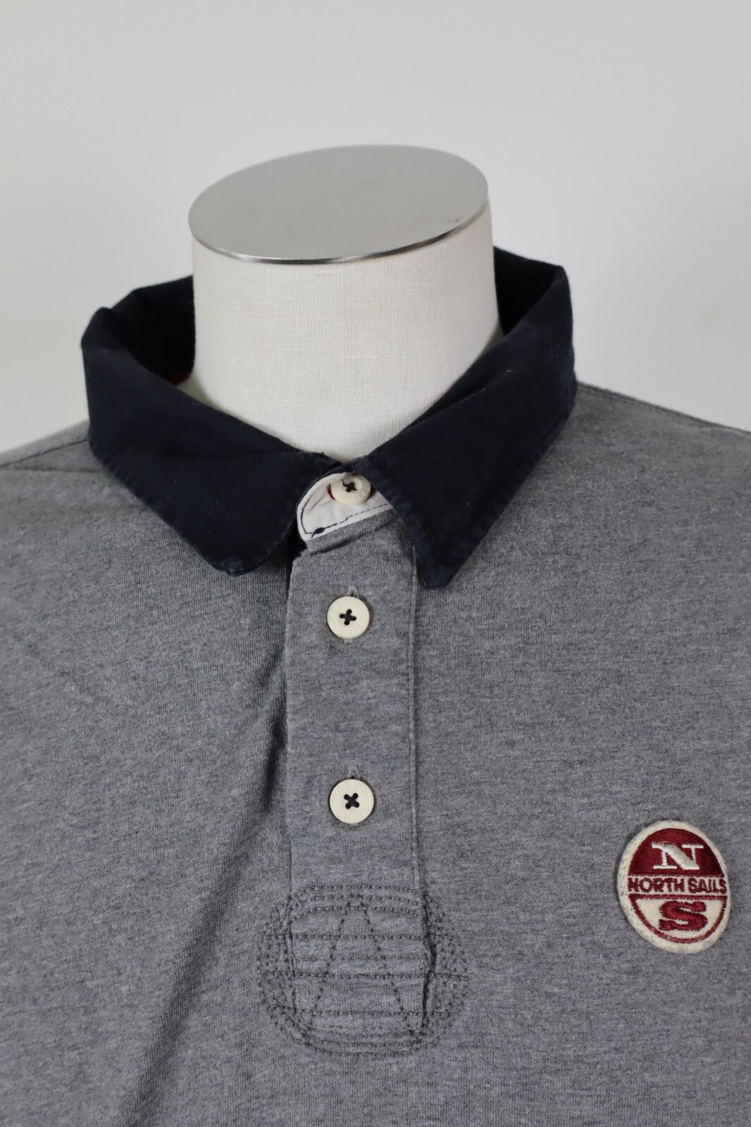 NORTH SAILS POLO MAGLIA UOMO COTONE TG. XL MAN COTTON SHIRT CASUAL VINTAGE