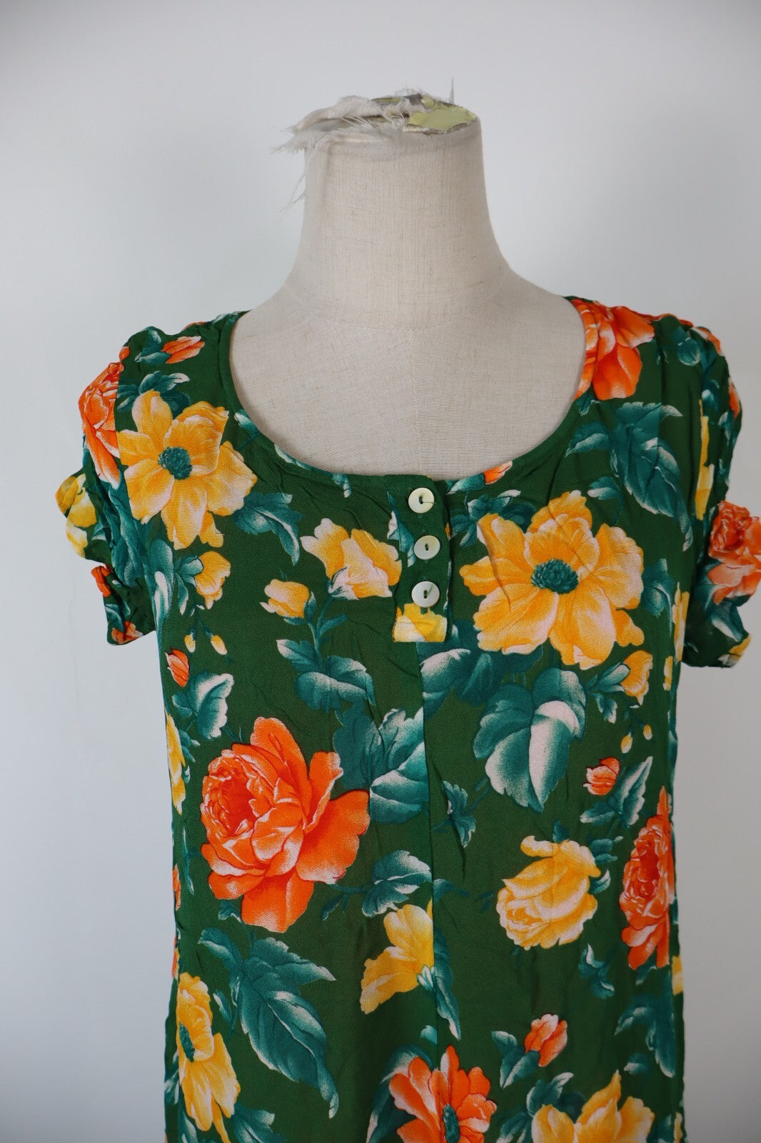 MARELLA VESTITO A CAMICIA DONNA TG. 40 WOMAN CASUAL VINTAGE DRESS